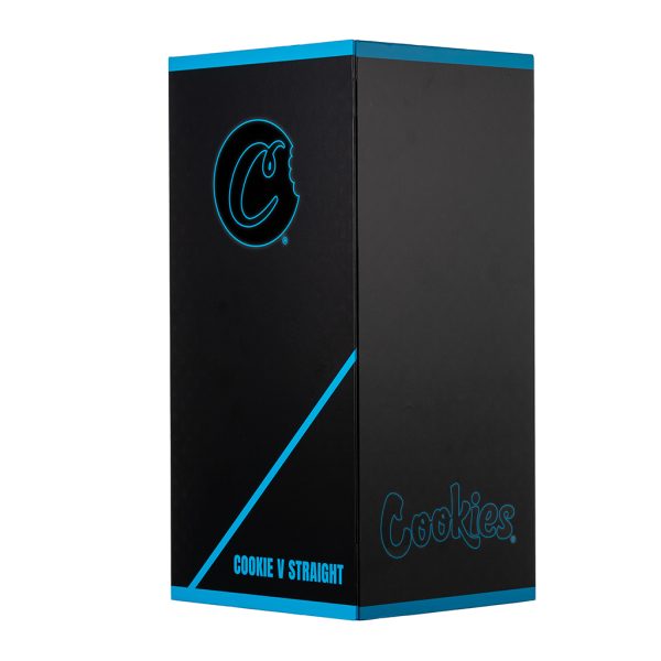 COOKIE V STRAIGHT BLACK - 5MM GLASS THICKNESS