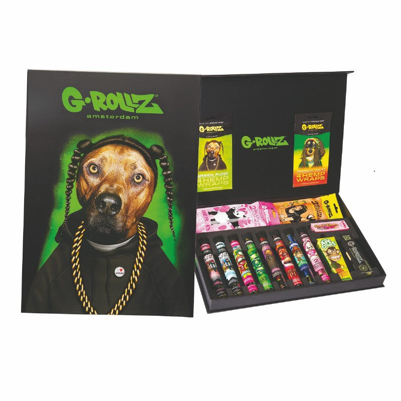 G-ROLLZ BLUNT GREEN DOG COLLECTION GIFT SET