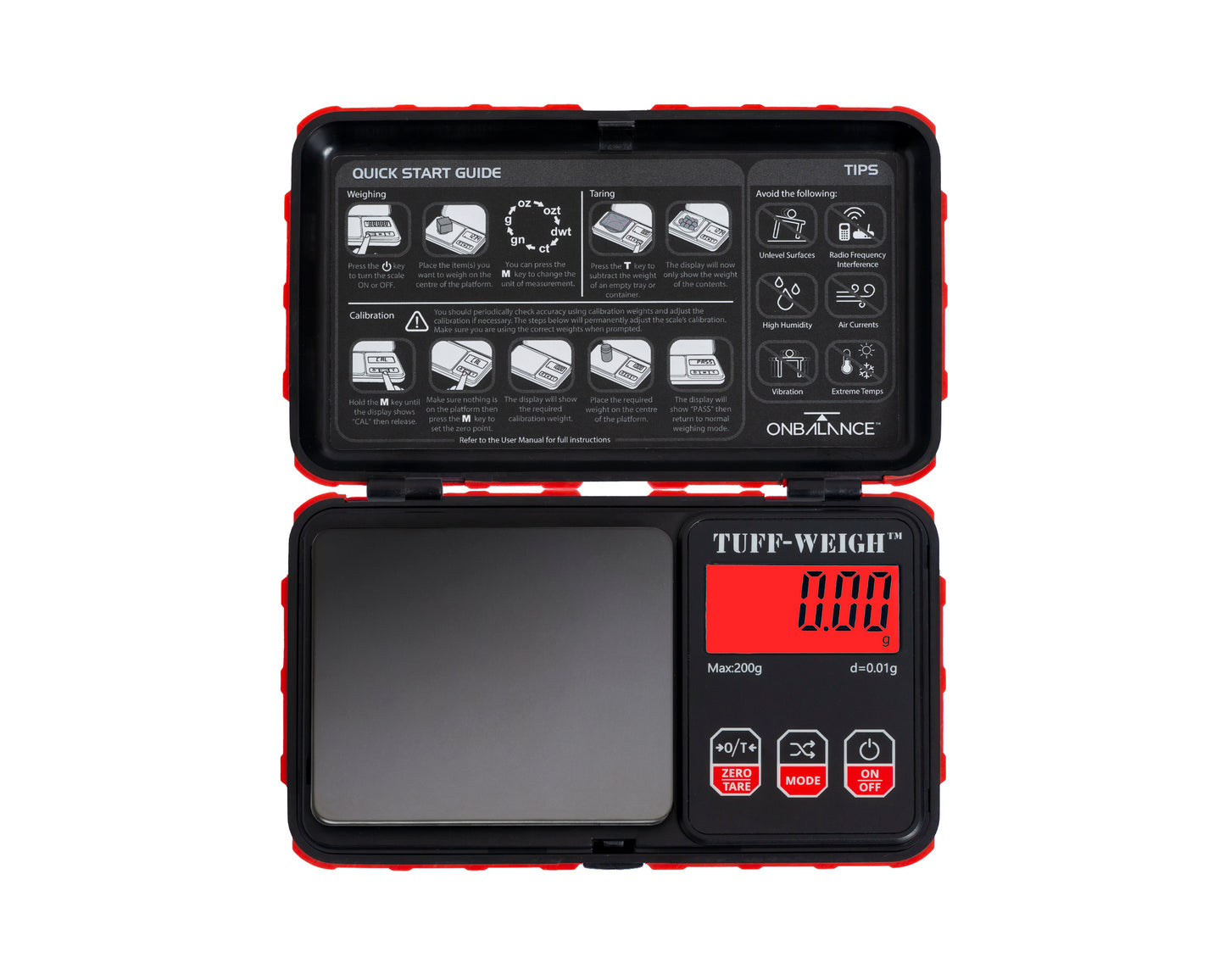 TUFF WEIGH SCALES 200G X 0.01G