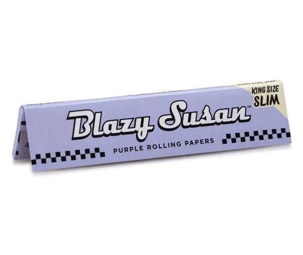 BLAZY SUSAN PURPLE KS SLIM PAPERS - SeedySide