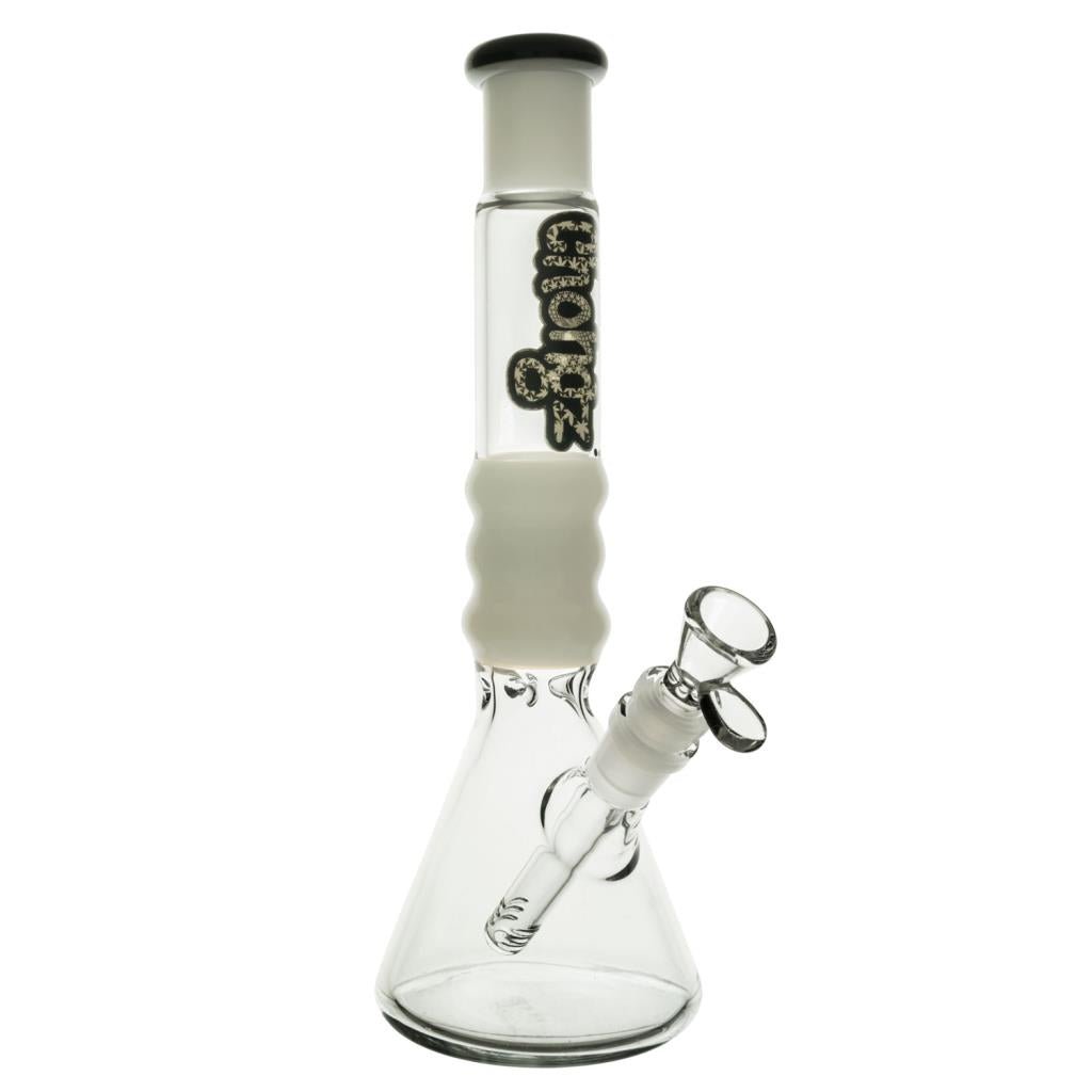 CHONGZ GLASS 29CM "GREENPOINT GOTHIC" ICE WHITE - SeedySide