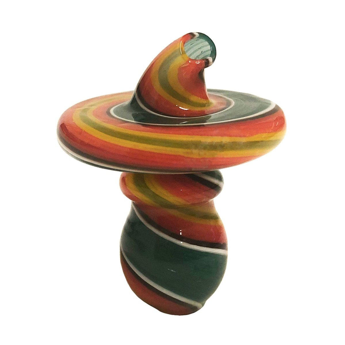 CHONGZ "WALK ON WATER" TURQUOISE GLASS CARB CAP - SeedySide