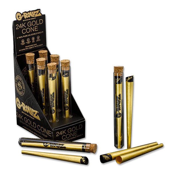 G - ROLLZ 24K GOLD CONE - SeedySide