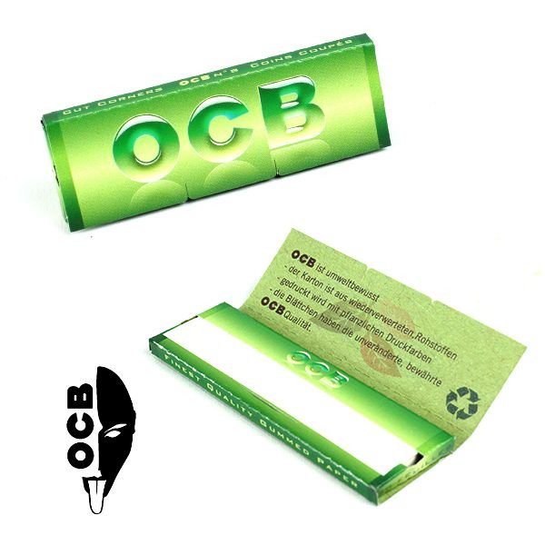 OCB GREEN NO 8 CLASSIC REGULAR - SeedySide