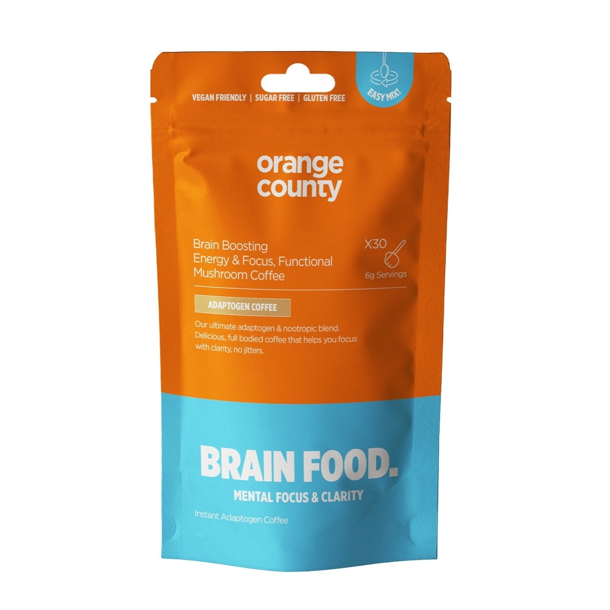 ORANGE COUNTY BRAIN FOOD - COFFEE INSTANT - SeedySide