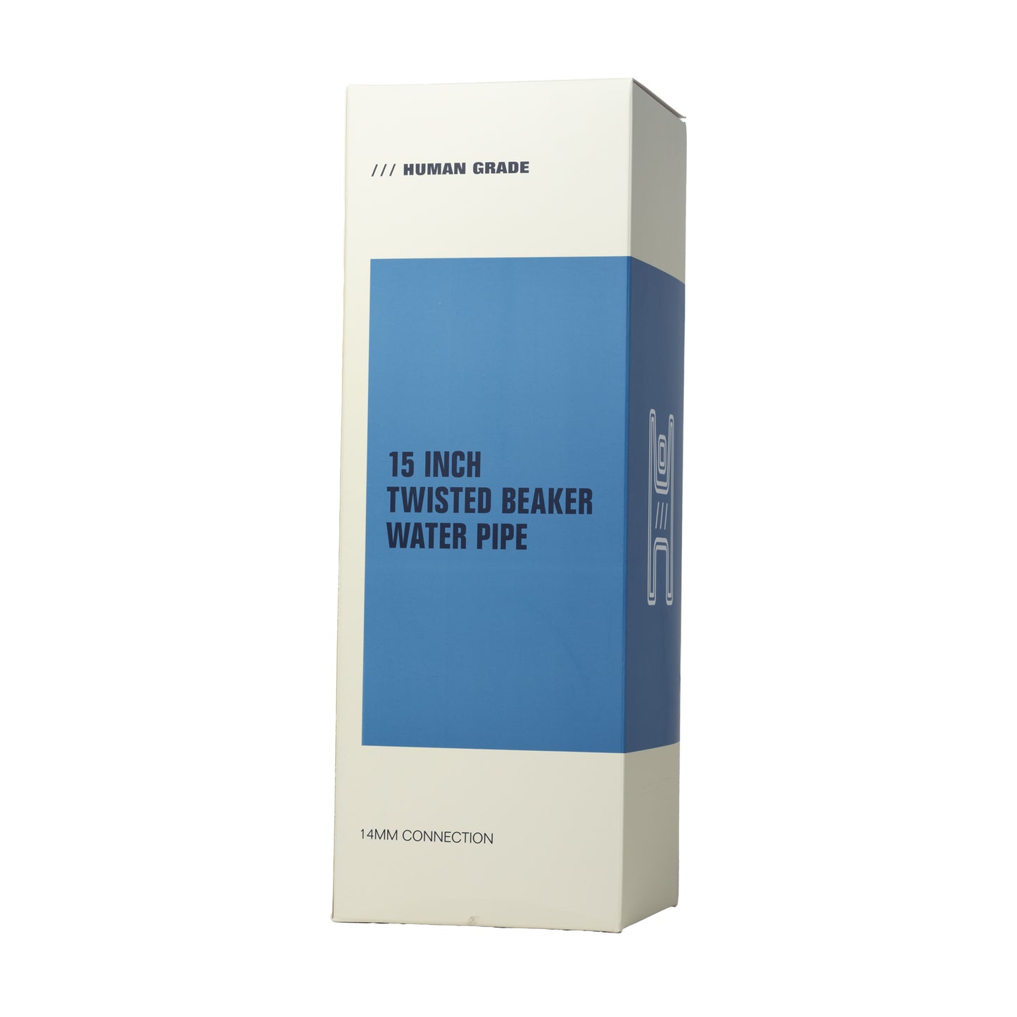 TWISTED IRIDESCENT BEAKER