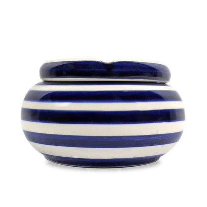 CERAMIC DUO STRIPES ASHTRAY