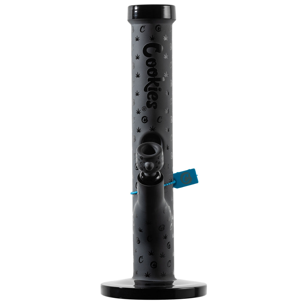 COOKIE V STRAIGHT BLACK - 5MM GLASS THICKNESS