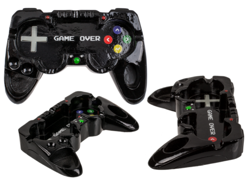 RESIN GAME CONTROLLER ASHTRAY 16CM