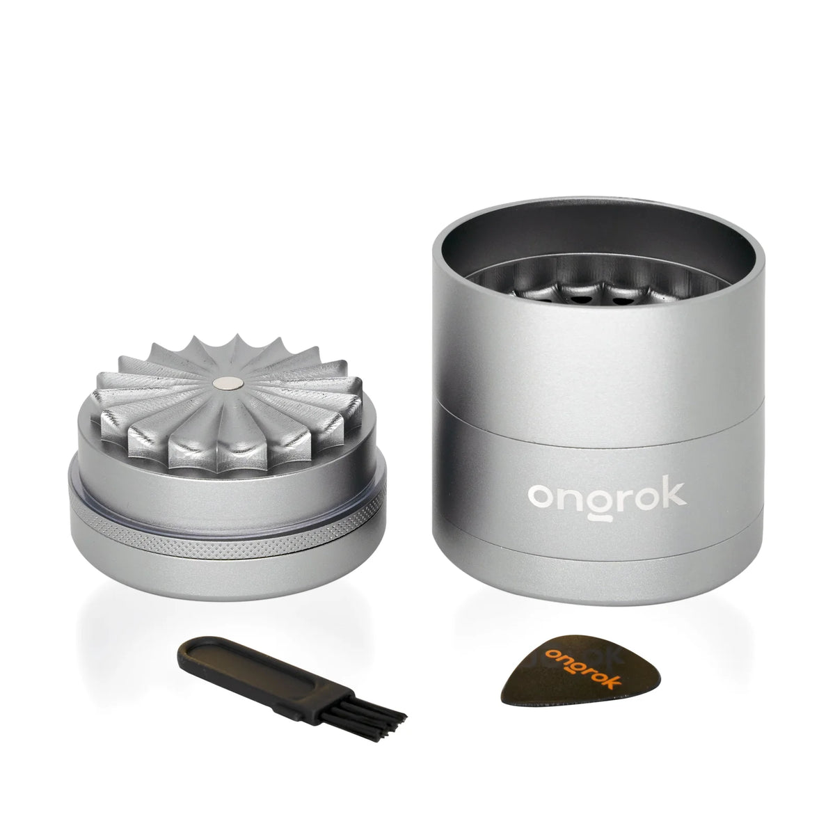 ONGROK 5-PIECE FLOWER GRINDER WITH STORAGE