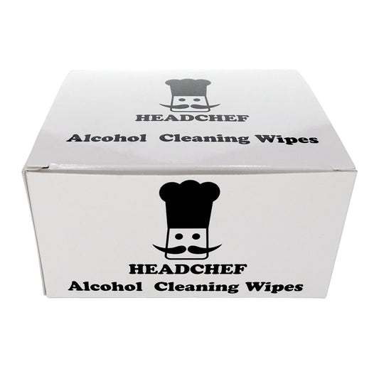 HEADCHEF ALCOHOL CLEANING WIPES