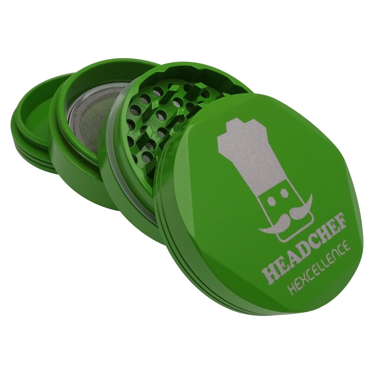 HEADCHEF HARDCORE HEXCELLENCE 62MM 4PT GRINDER