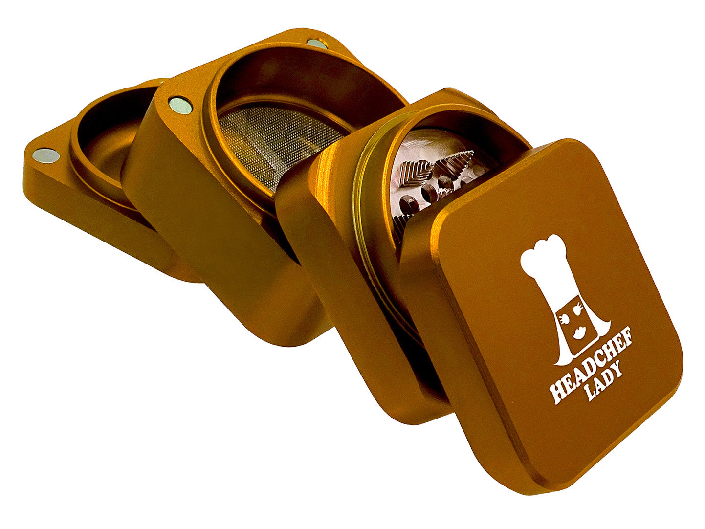 HEADCHEF LADY CUBE 55MM 4 PT GRINDER