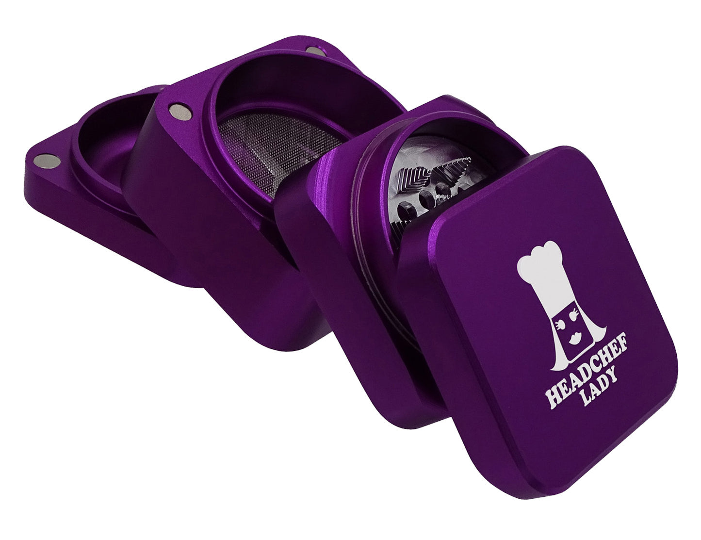 HEADCHEF LADY CUBE 55MM 4 PT GRINDER