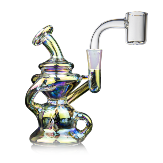 HYDRA MINI DAB RIG - IRIDESCENT