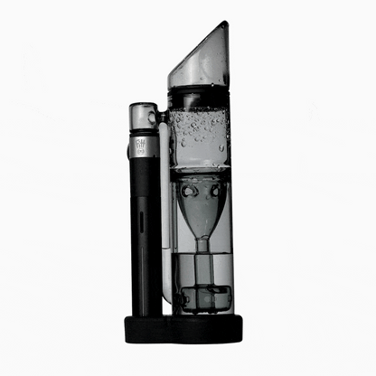 PILLAR PIVOT BUBBLER - SMOKE