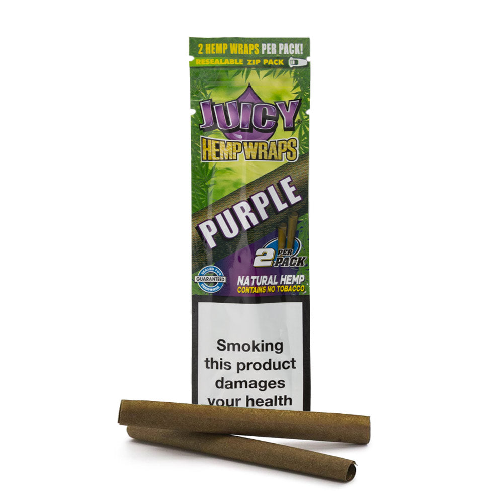 JUICY JAY PURPLE HEMP WRAPS