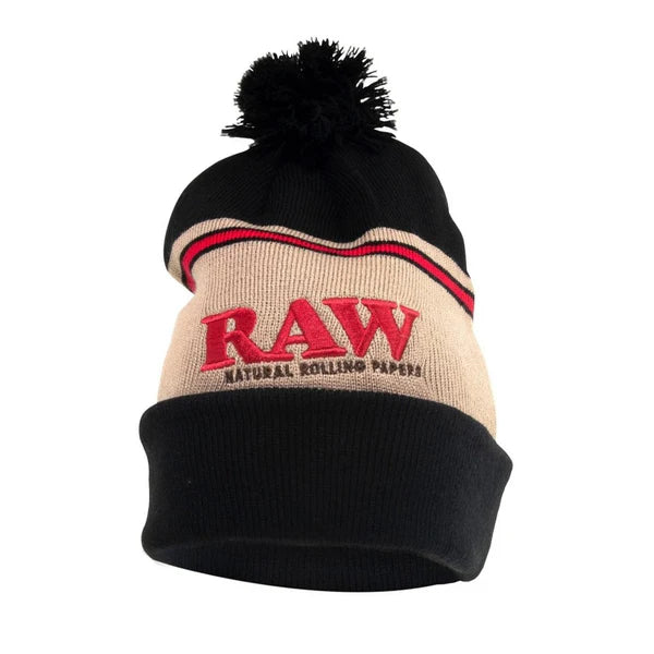 RAW POM POM HAT