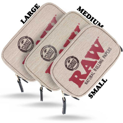 RAW SMELL PROOF SMOKER POUCH