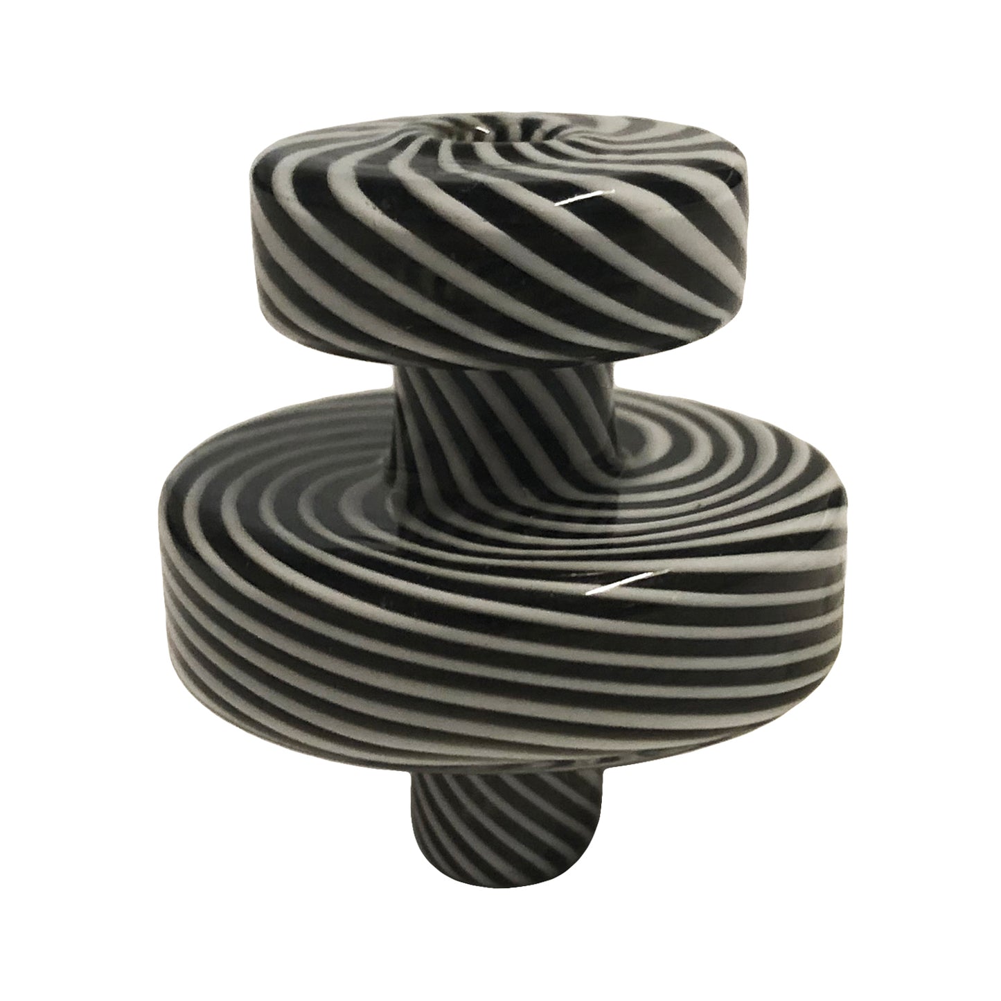 CHONGZ "SOULDIER OF FORTUNE" B&W GLASS CARB CAP