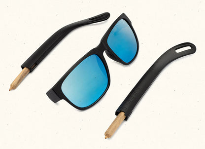 VICERAYS CLASSIC SUNGLASSES - STONE BLUE