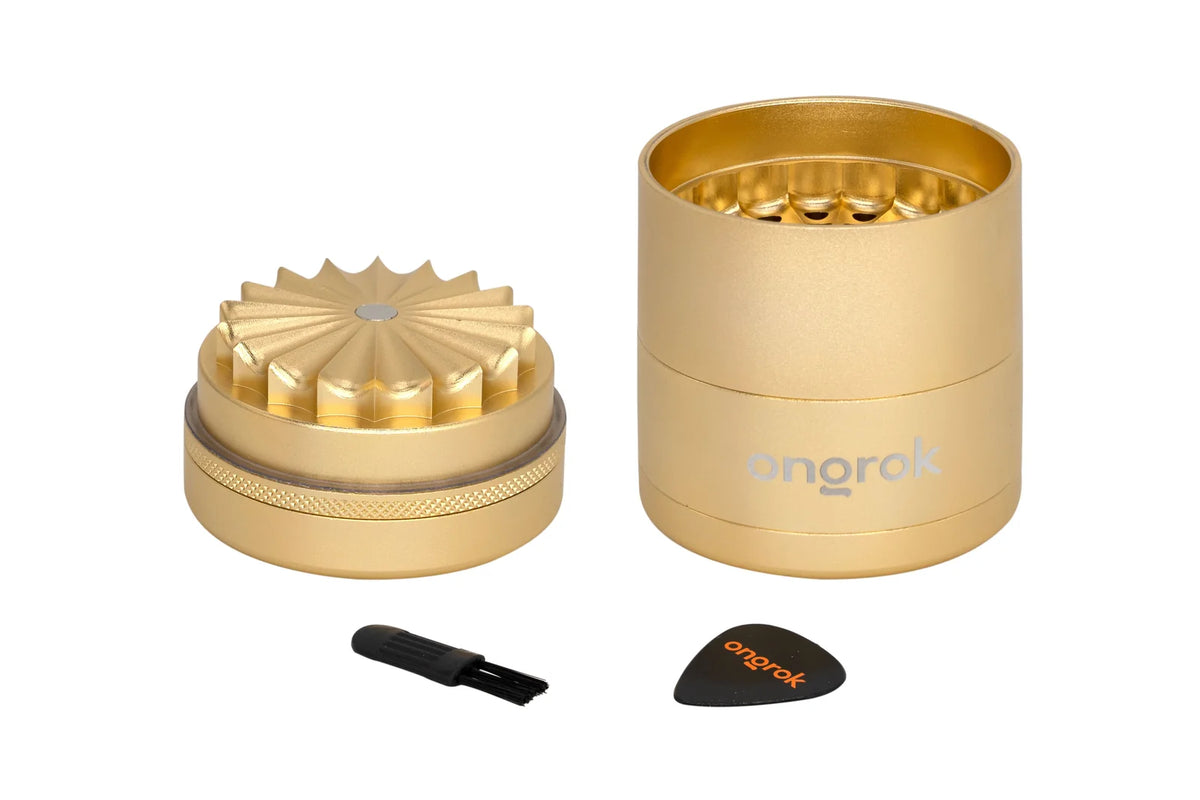 ONGROK 55MM TOOTHLESS 5-PIECE GRINDER