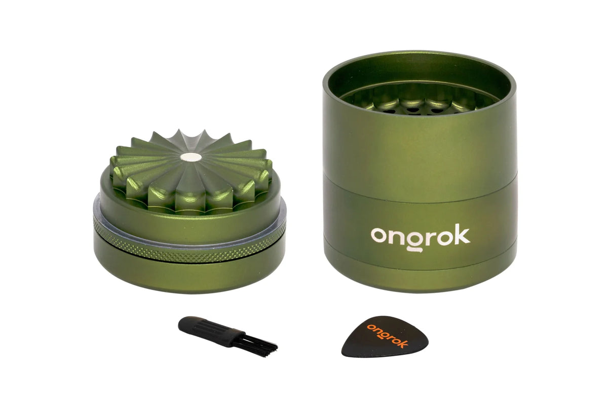 ONGROK 55MM TOOTHLESS 5-PIECE GRINDER