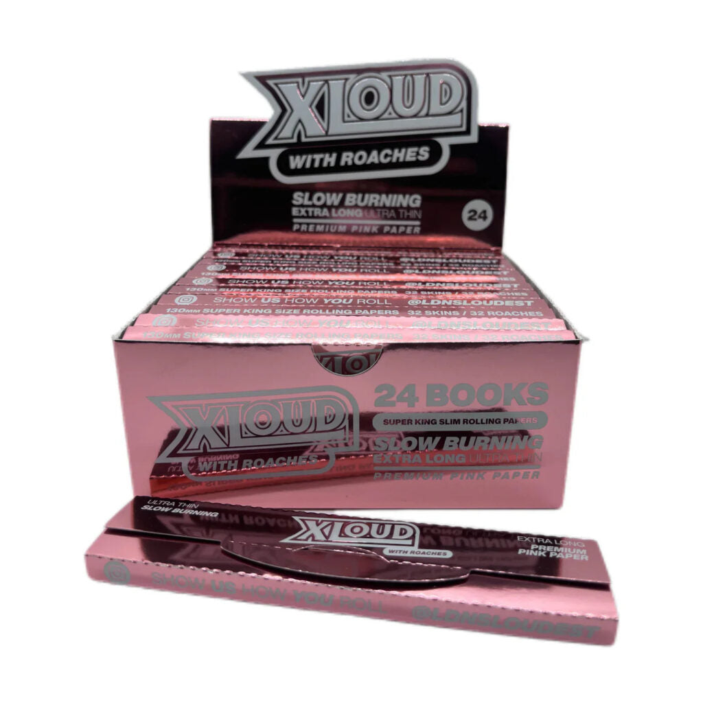 XLOUD PREMIUM PINK KS PAPERS + TIPS
