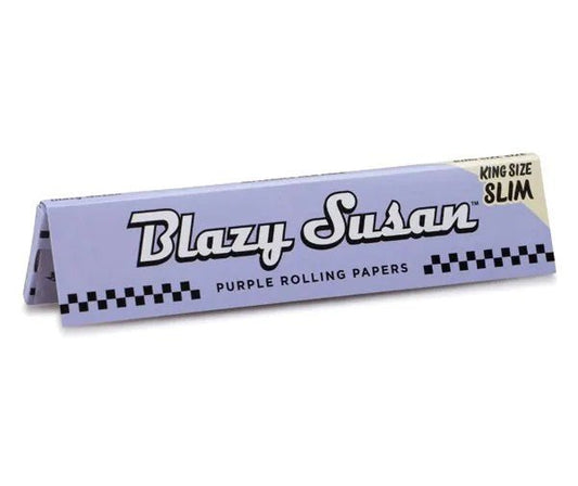 BLAZY SUSAN PURPLE KS SLIM PAPERS - SeedySide