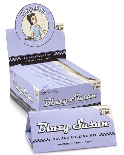 BLAZY SUSAN PURPLE KS SLIM + TIPS DELUXE - SeedySide