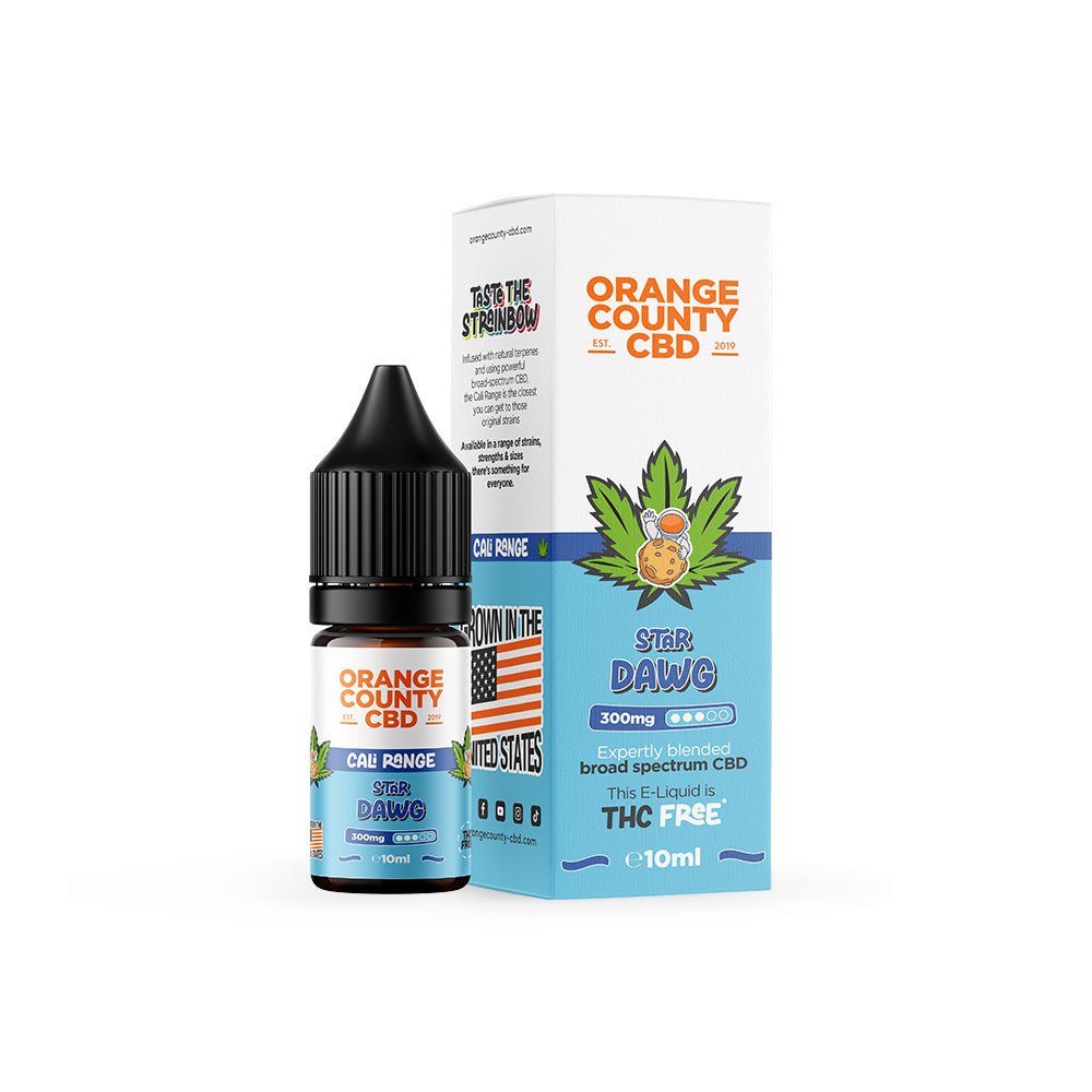 CBD CALI E - LIQUID 300MG 10ML - SeedySide