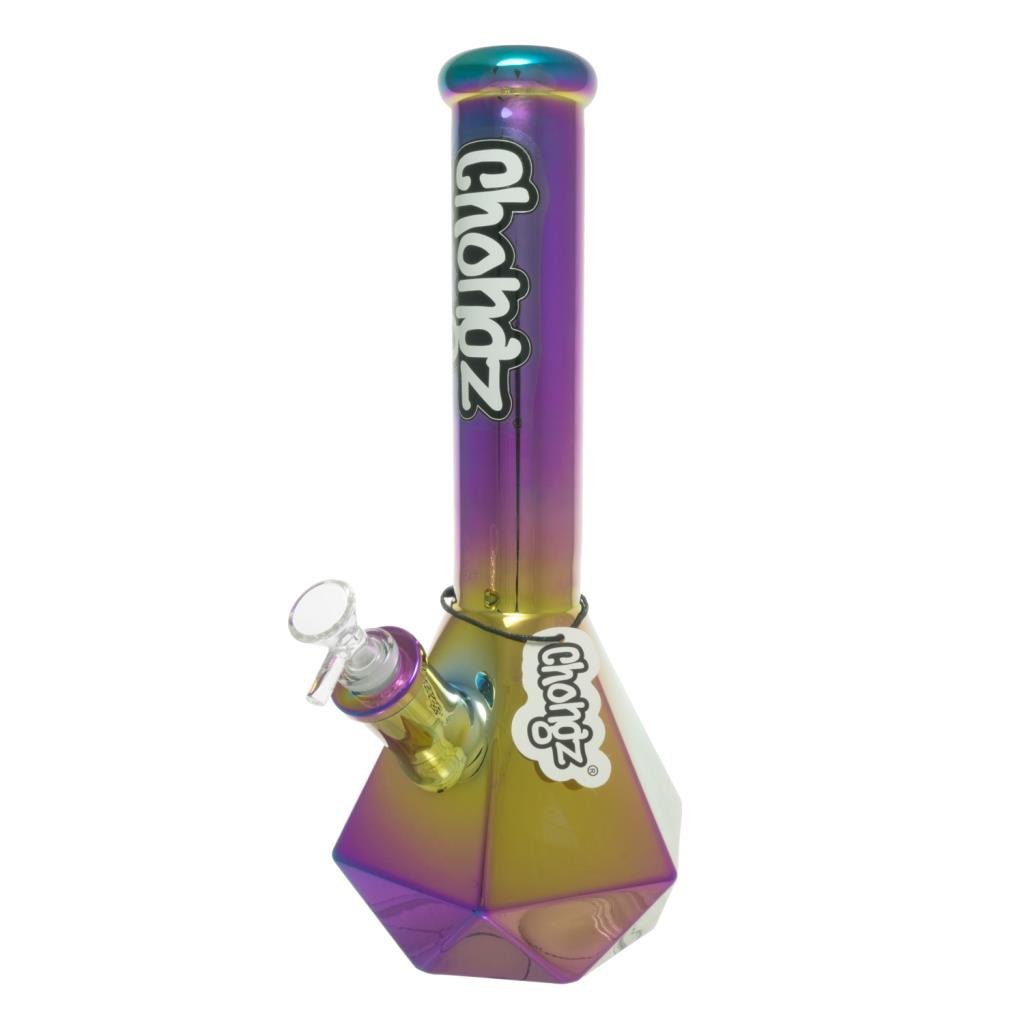 CHONGZ 35CM "JOHNNY GEMSTONE" GLASS WATERPIPE - SeedySide