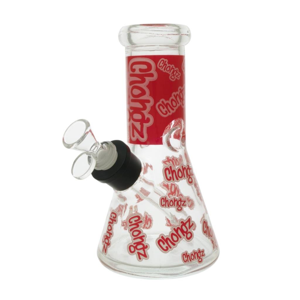 CHONGZ GLASS 20CM GLOW SERIES "MULTI CHONGZ" WATERPIPE - SeedySide