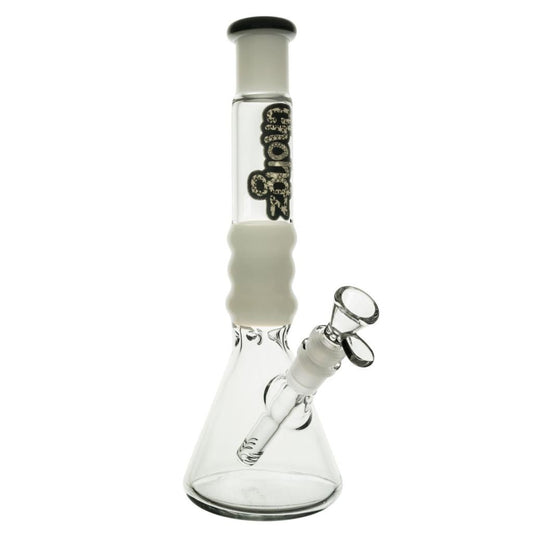 CHONGZ GLASS 29CM "GREENPOINT GOTHIC" ICE WHITE - SeedySide