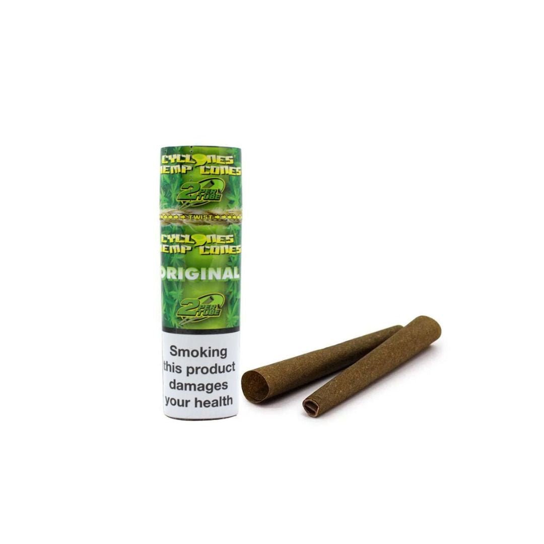 CYCLONE ORIGINAL HEMP CONES 2PK - Quality Rolling Experience – SeedySide