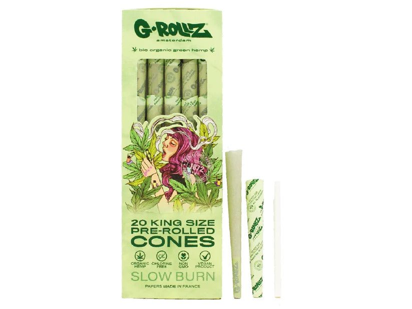G - ROLLZ BIO ORGANIC HEMP 20PK CONES - SeedySide