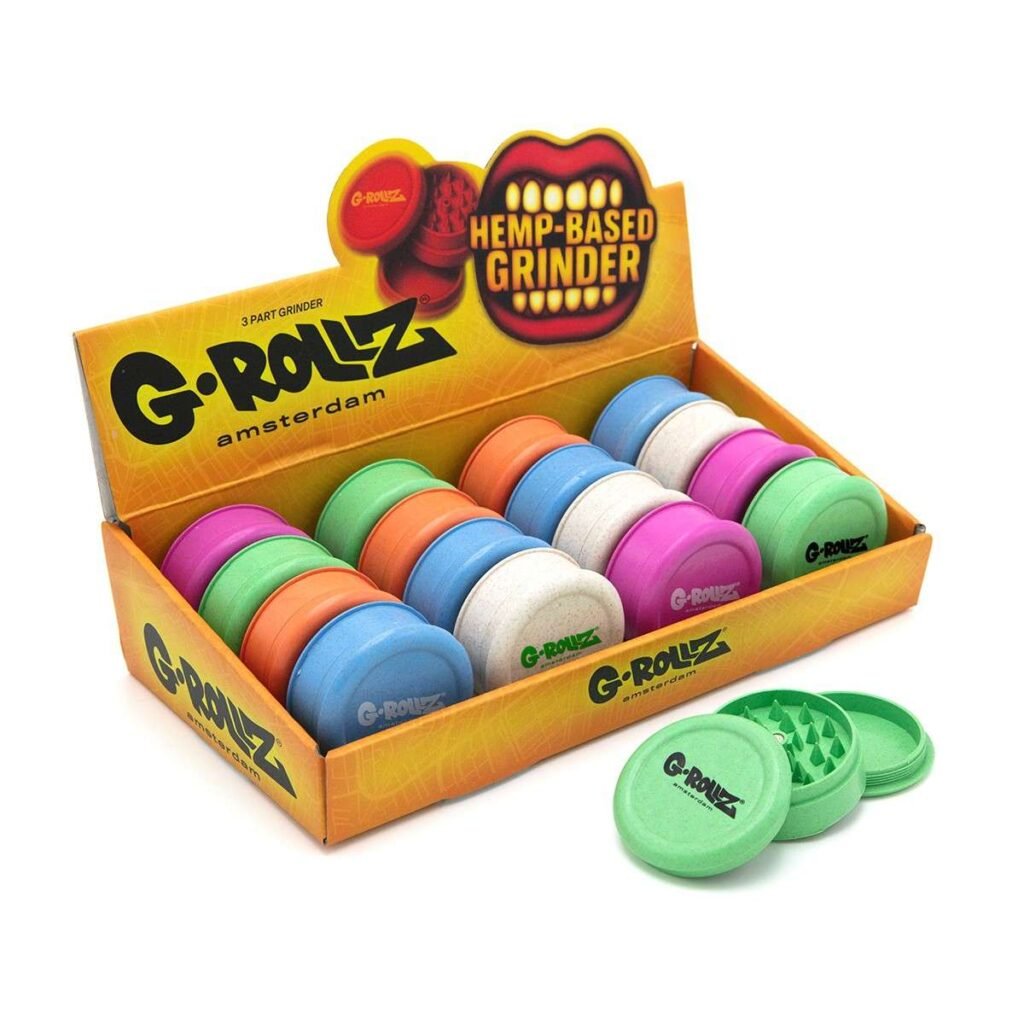 G - ROLLZ HEMP 3 PART GRINDER - SeedySide