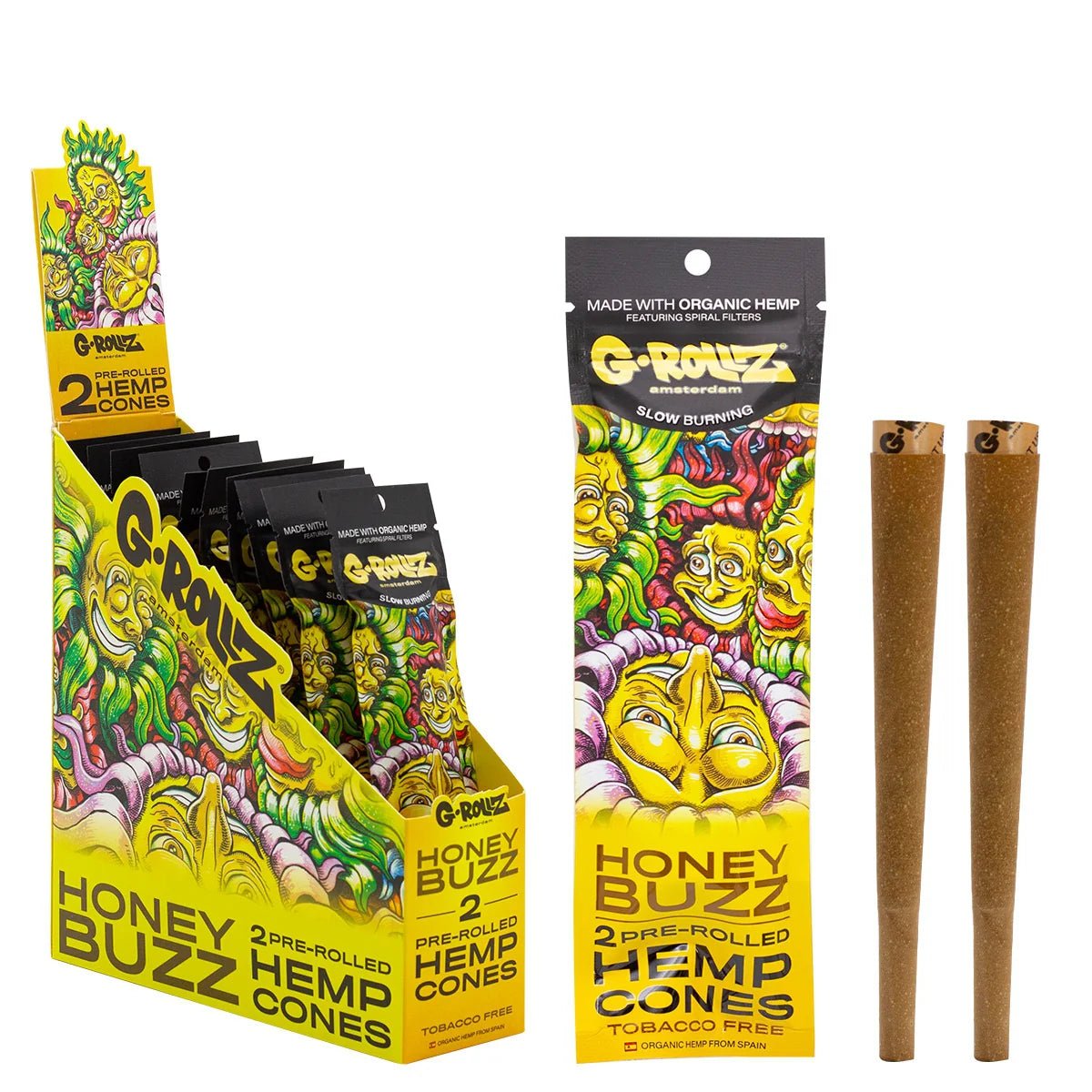 G - ROLLZ - HEMP CONES - SeedySide