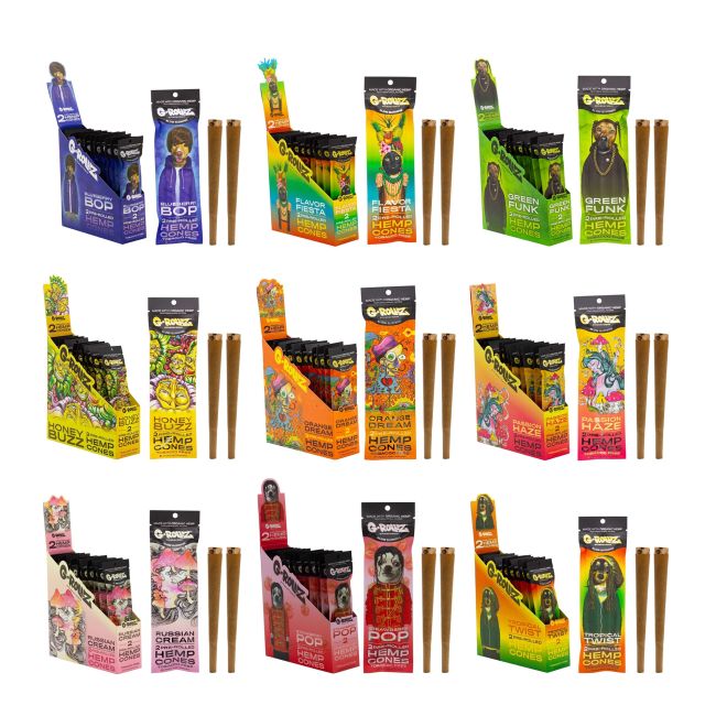 G - ROLLZ - HEMP CONES - SeedySide