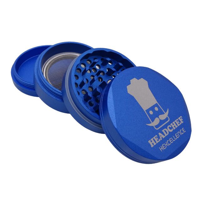 HEADCHEF HARDCORE HEXCELLENCE 62MM 4PT GRINDER - SeedySide