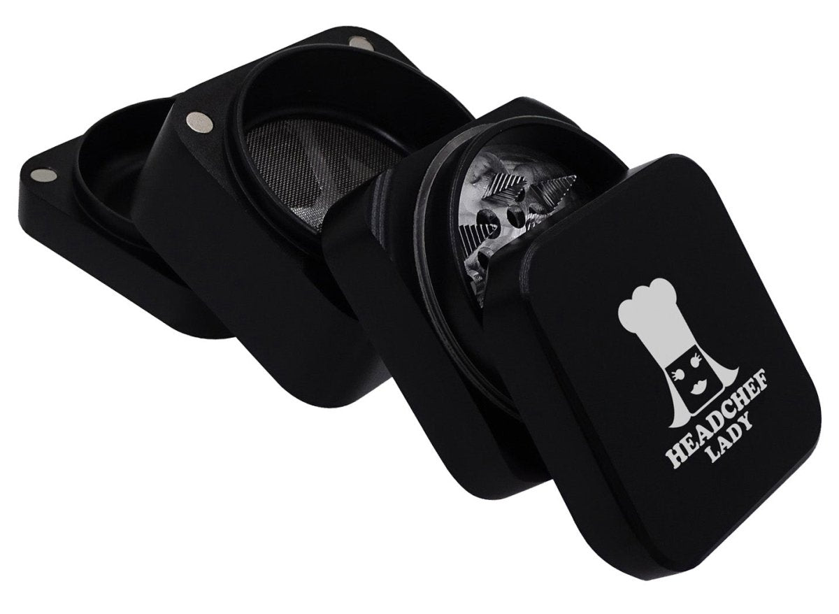 HEADCHEF LADY CUBE 55MM 4 PT GRINDER - SeedySide