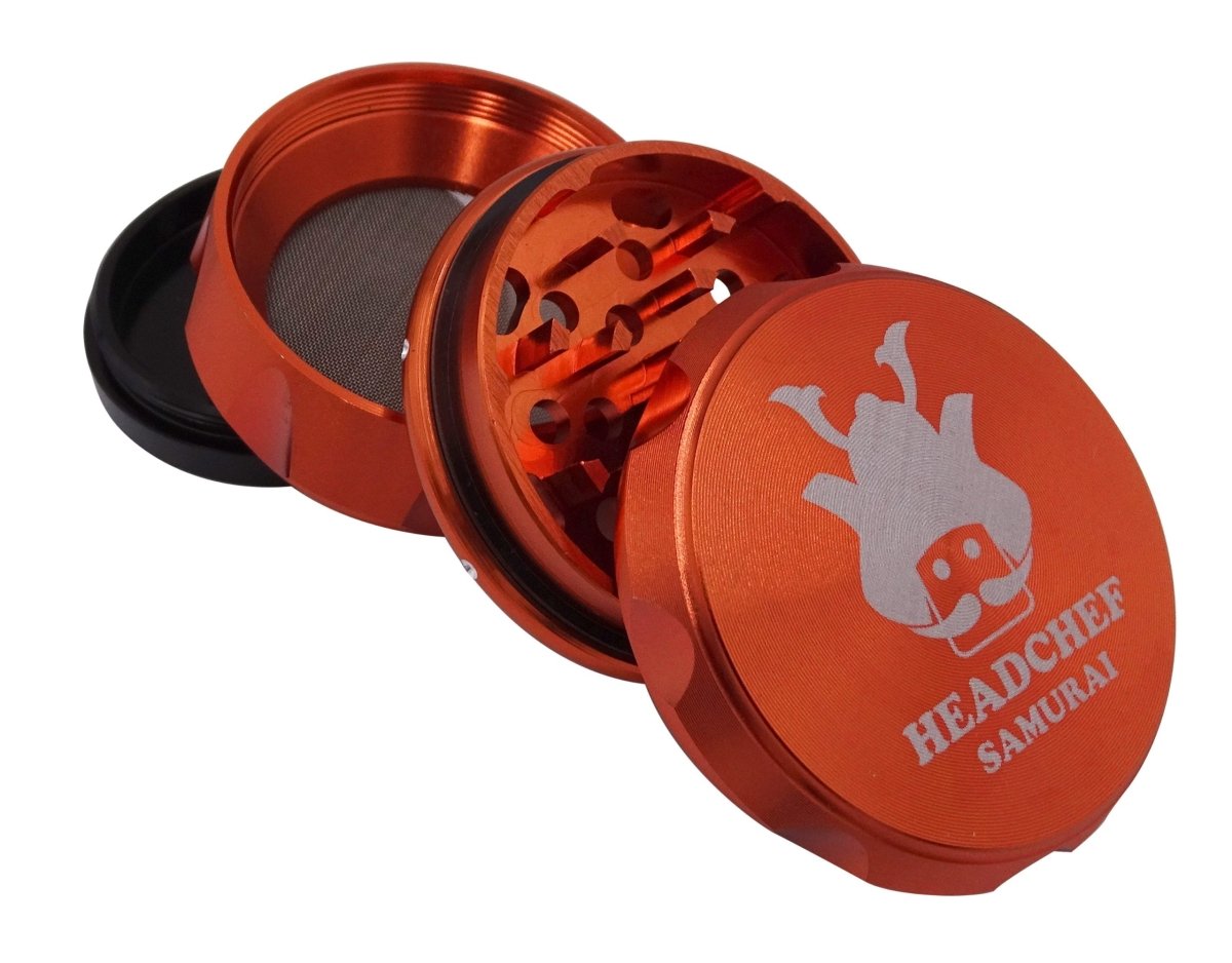 HEADCHEF SAMURAI 55MM 4PT GRINDER - SeedySide