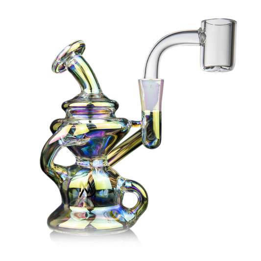 HYDRA MINI DAB RIG - IRIDESCENT - SeedySide