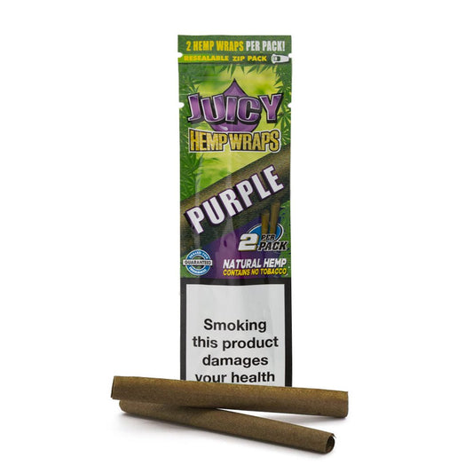 JUICY JAY PURPLE HEMP WRAPS - SeedySide