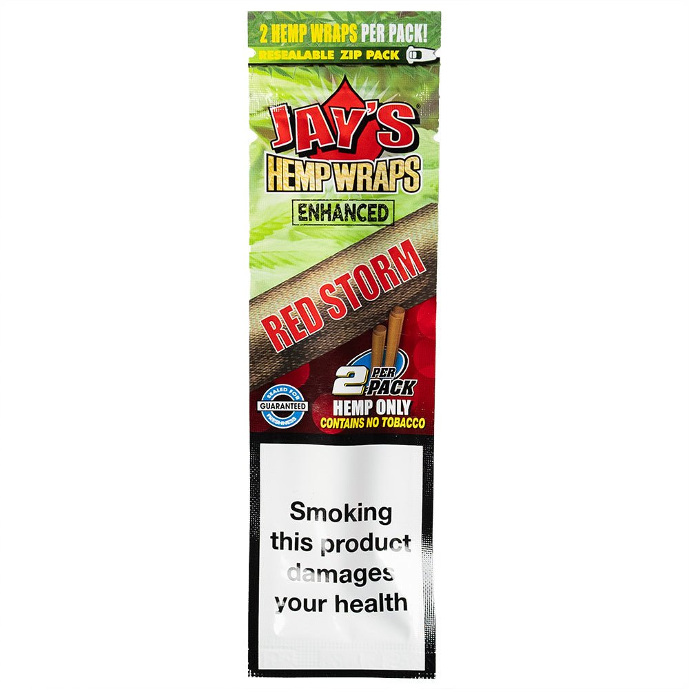 JUICY JAY RED STORM HEMP WRAPS - SeedySide