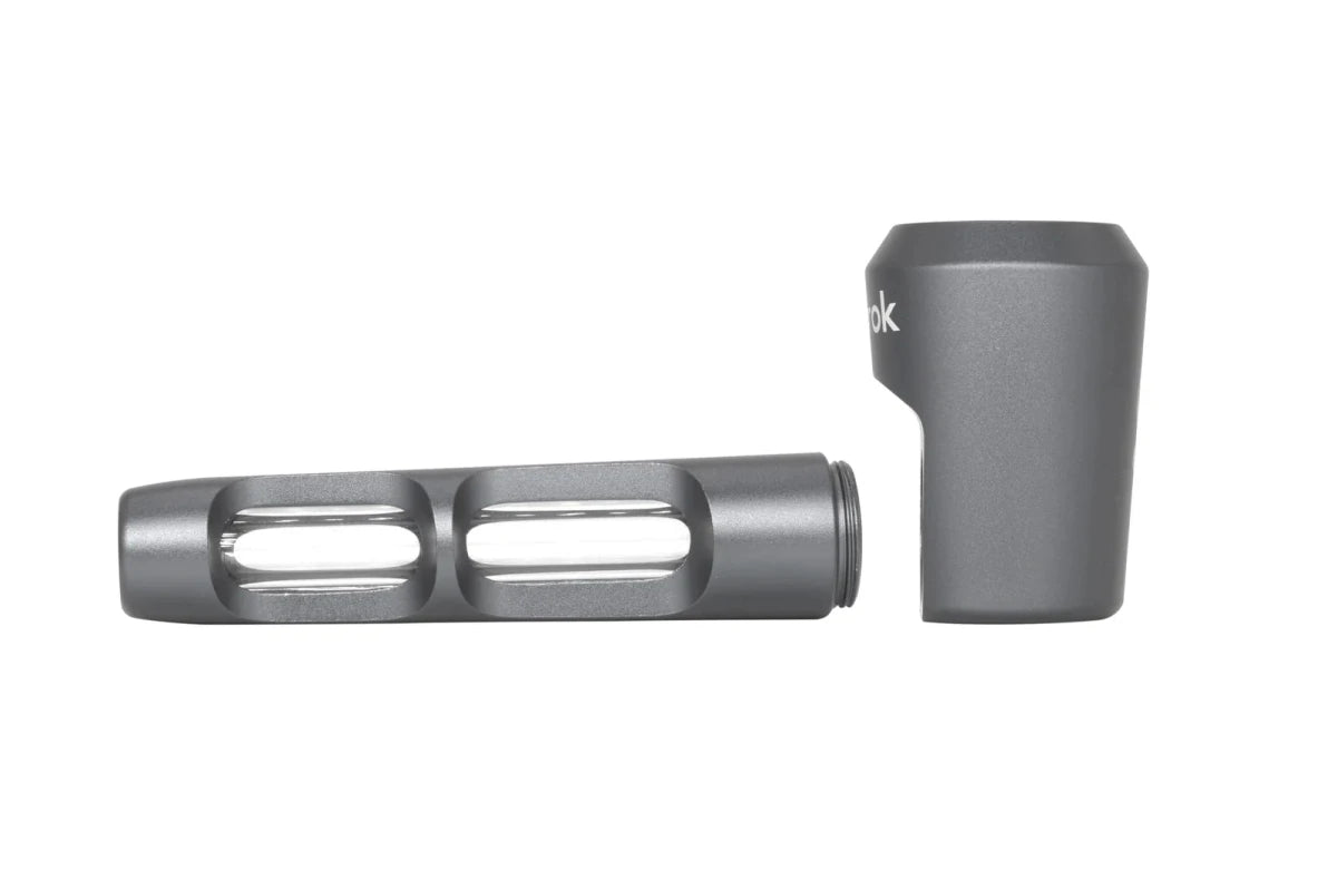Ongrok Aluminium & Glass Spoon Pipe - SeedySide