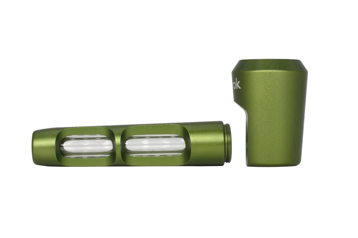 Ongrok Aluminium & Glass Spoon Pipe - SeedySide