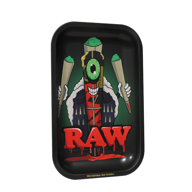RAW BLACK MONSTER CONE TRAY - SeedySide