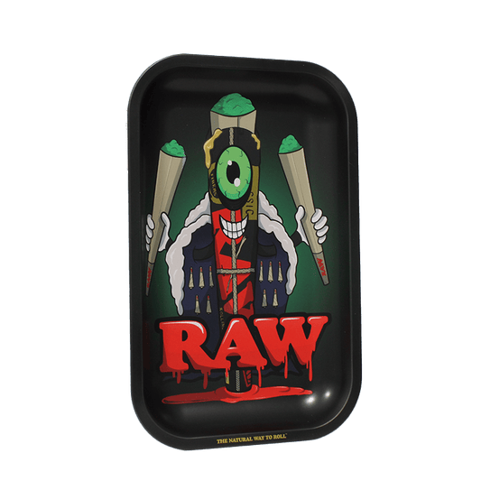 RAW BLACK MONSTER CONE TRAY - SeedySide