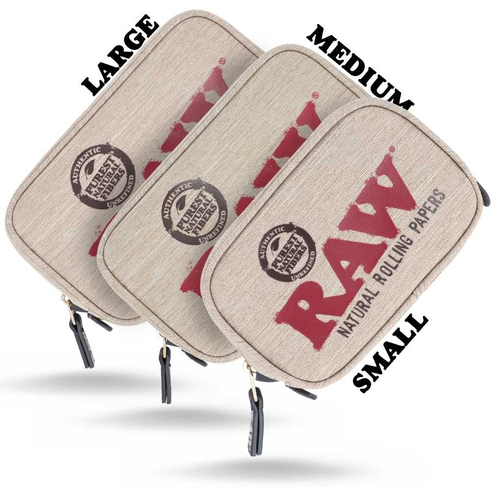 RAW SMELL PROOF SMOKER POUCH - SeedySide